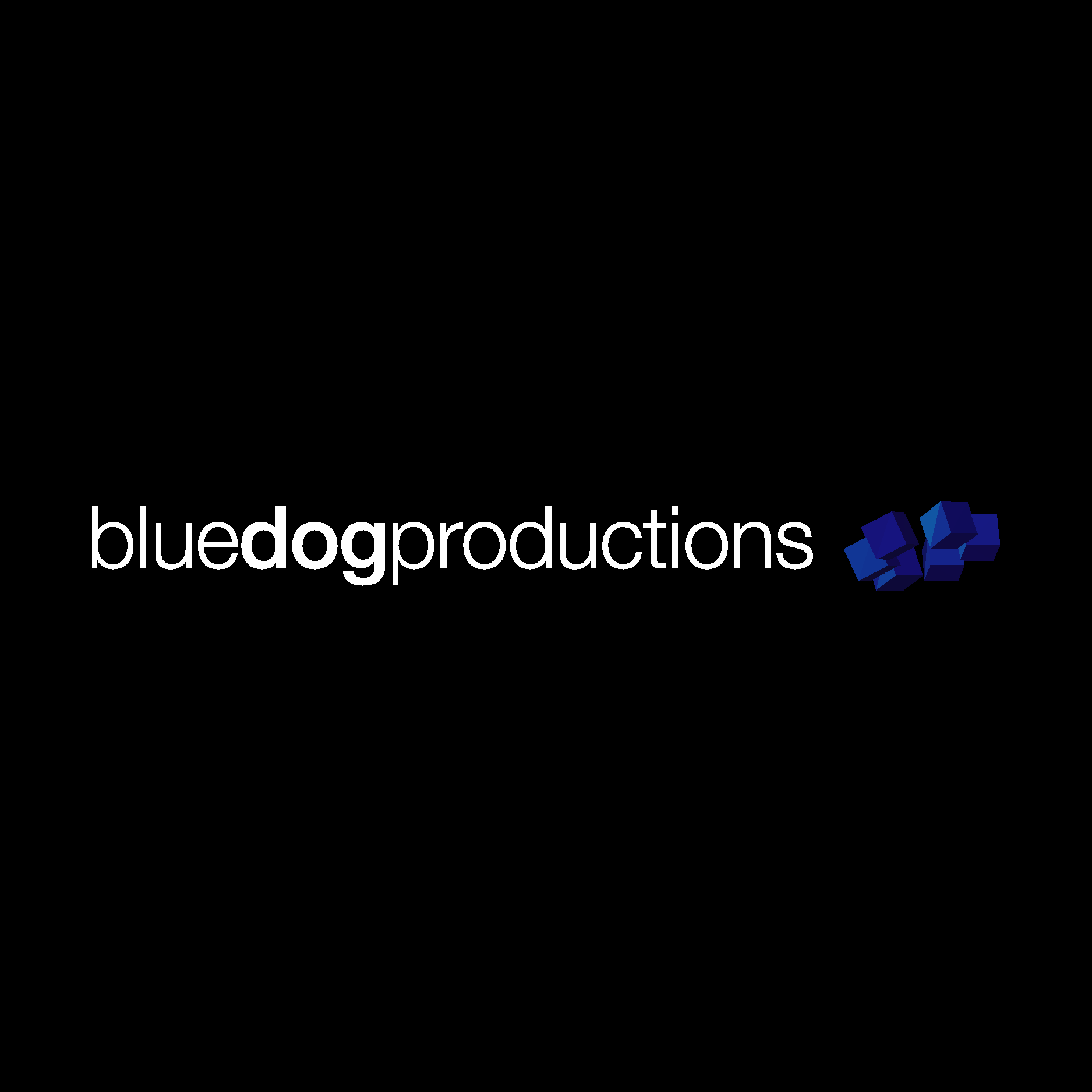 Blue Dog Productions.. Logo Vector Logo